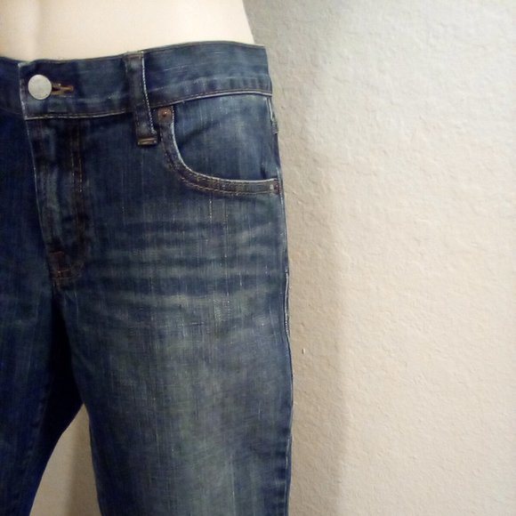 Lucky Brand Dungaree Distressed Blue Jeans Boys s 28 - Picture 10 of 13